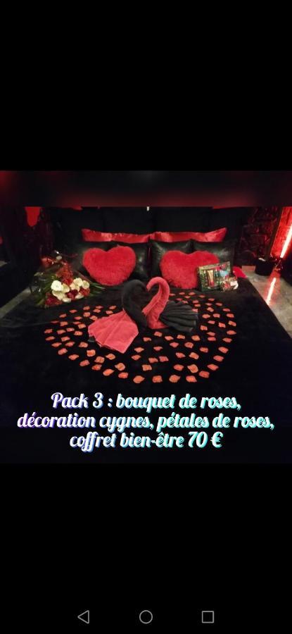 Loft Romantique Hammam Spa Privatif Playroom Grenoble Eksteriør billede
