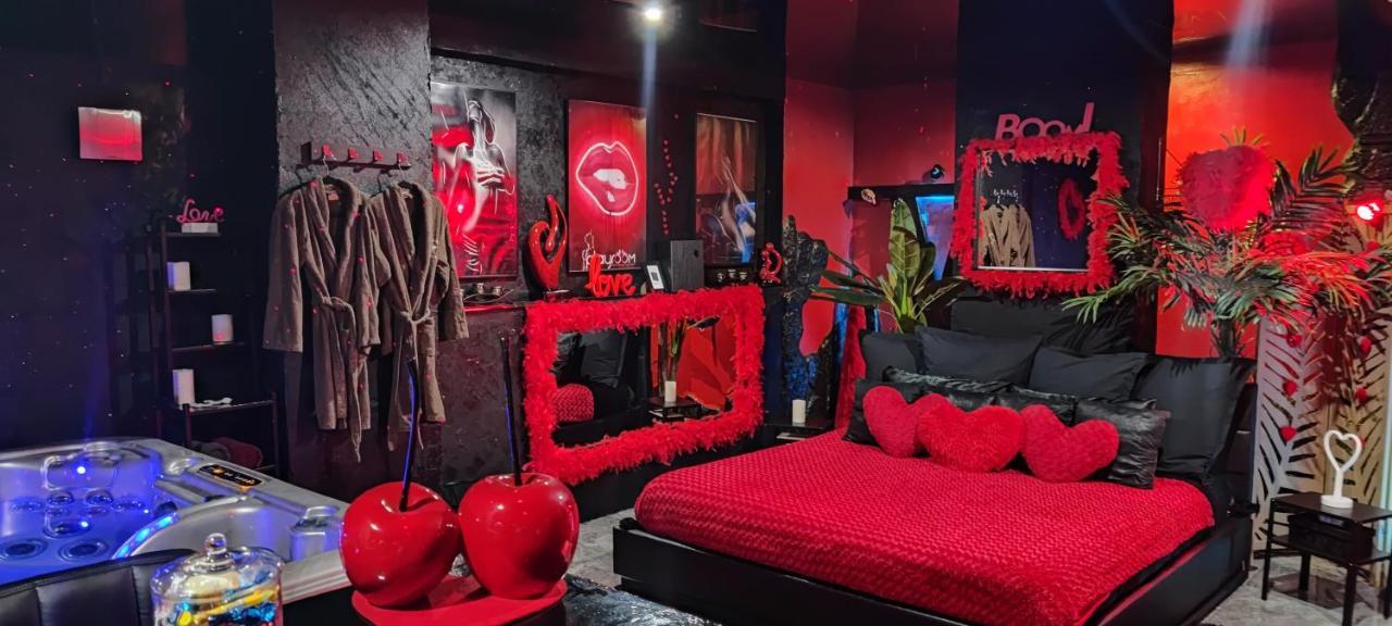Loft Romantique Hammam Spa Privatif Playroom Grenoble Eksteriør billede