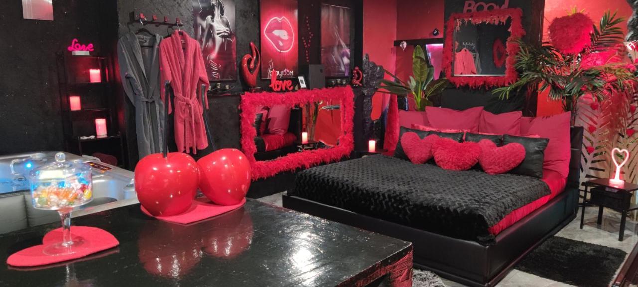 Loft Romantique Hammam Spa Privatif Playroom Grenoble Eksteriør billede