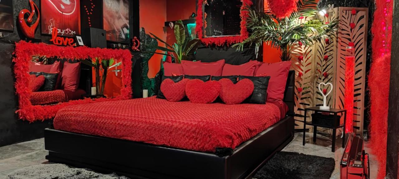 Loft Romantique Hammam Spa Privatif Playroom Grenoble Værelse billede